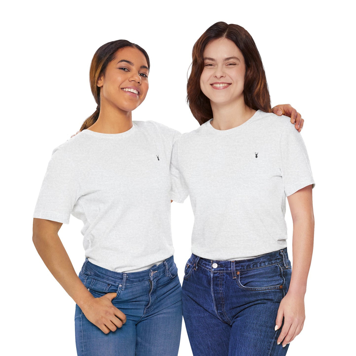 Deer Horns Tee Ash