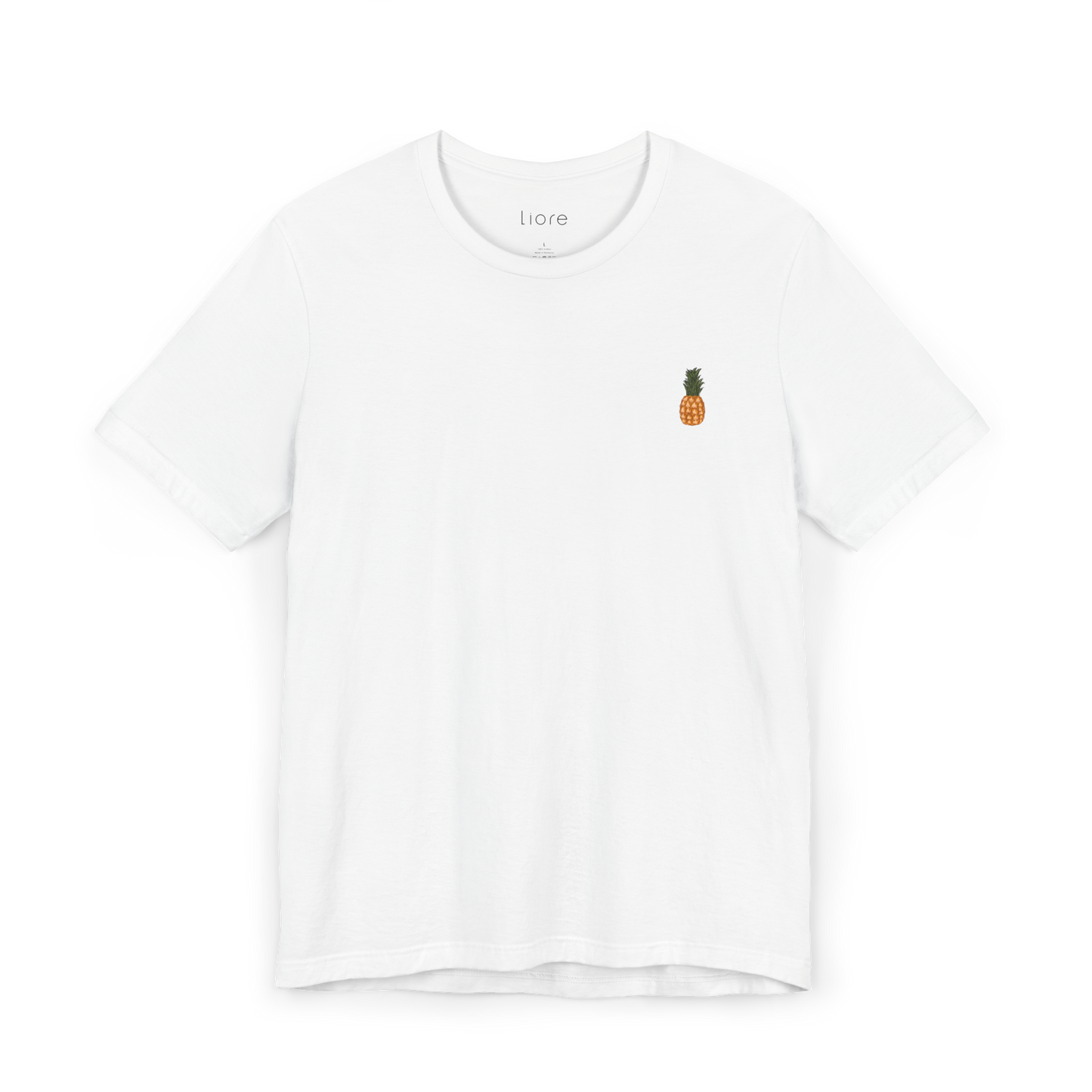 Pineapple Tee - Fun Summer Vibe White