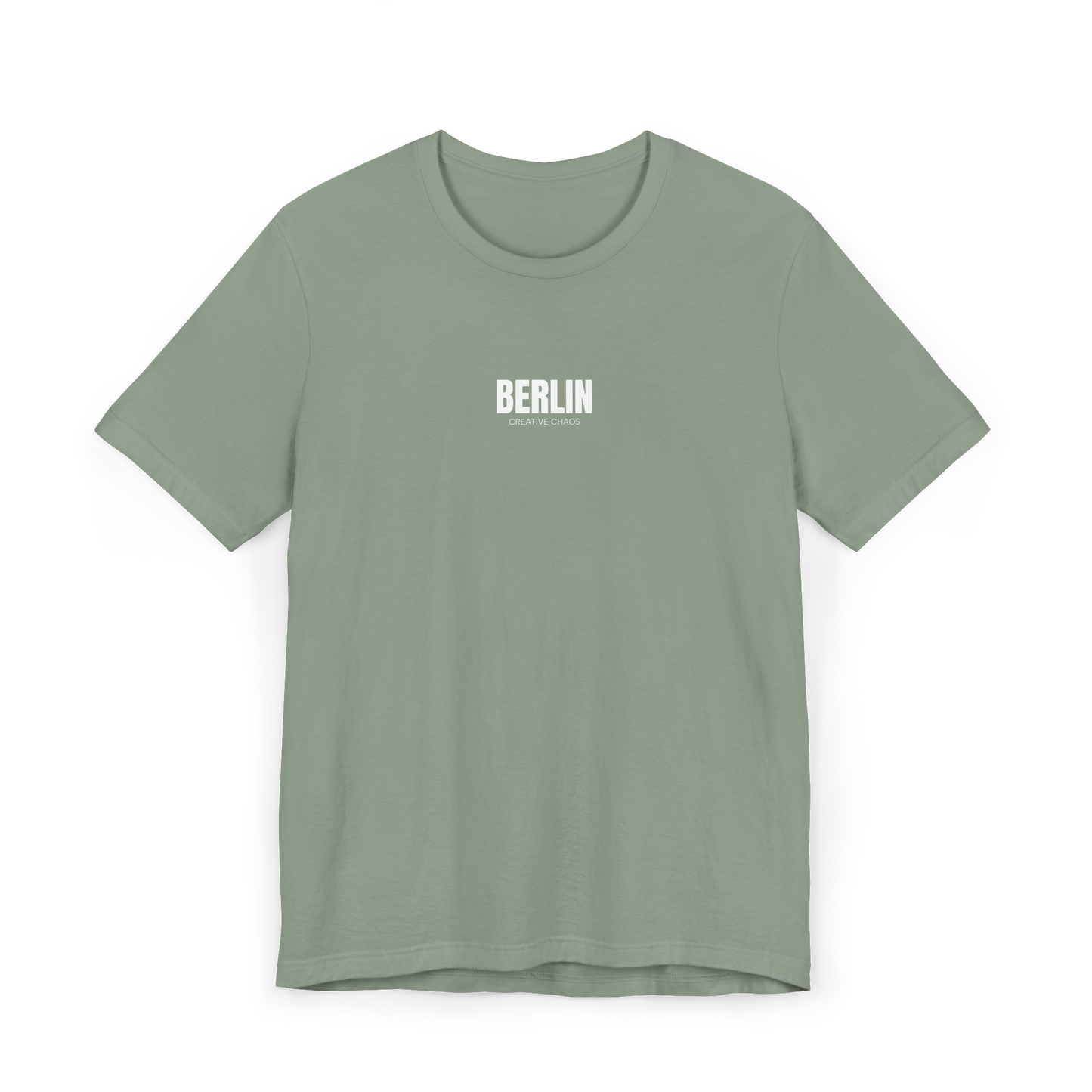 Berlin Typography Tee Green