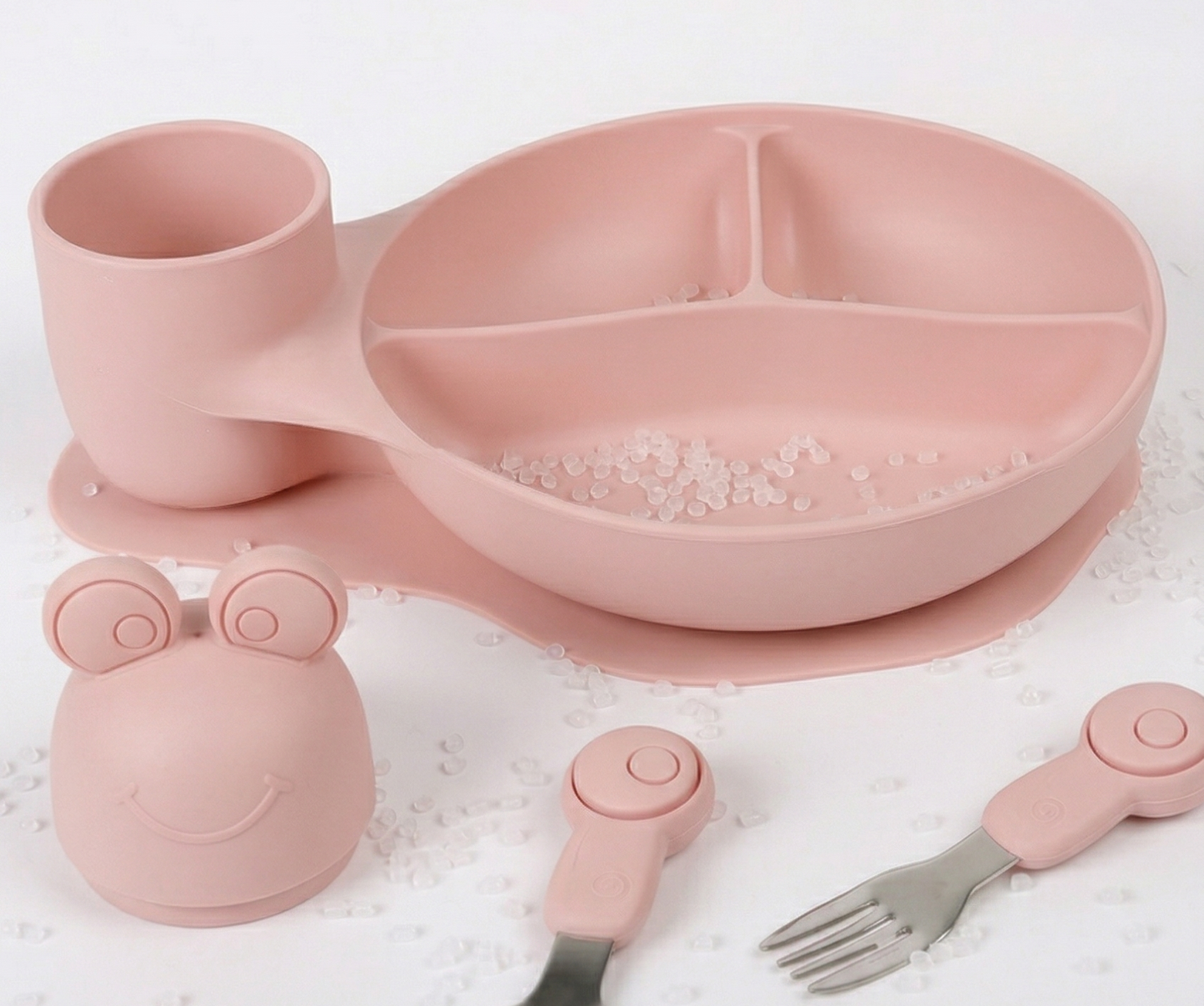 Snail Silicone Set - Pink