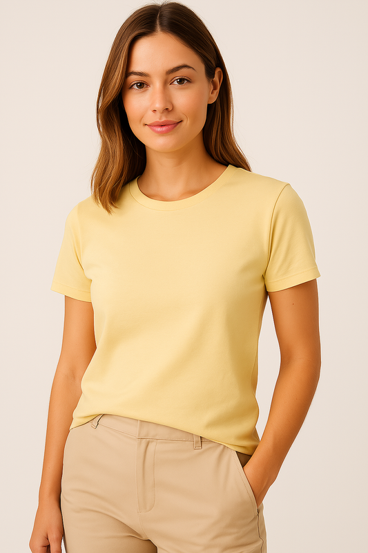 Plain Yellow T-shirt