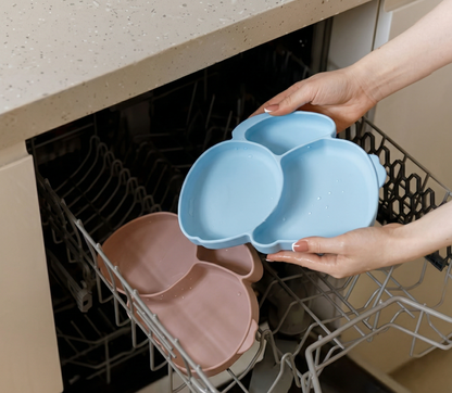 Silicon Bunny Plate - Pink