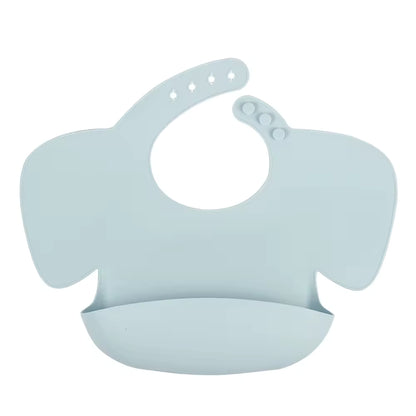 Liore Little Elephant Bib - Blue