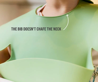 Liore Little Elephant Bib - Green