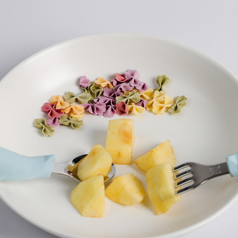 Liore Little Shark Spoon & Fork - Blue