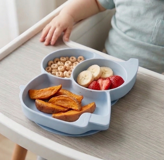 Elephant Plate - Blue