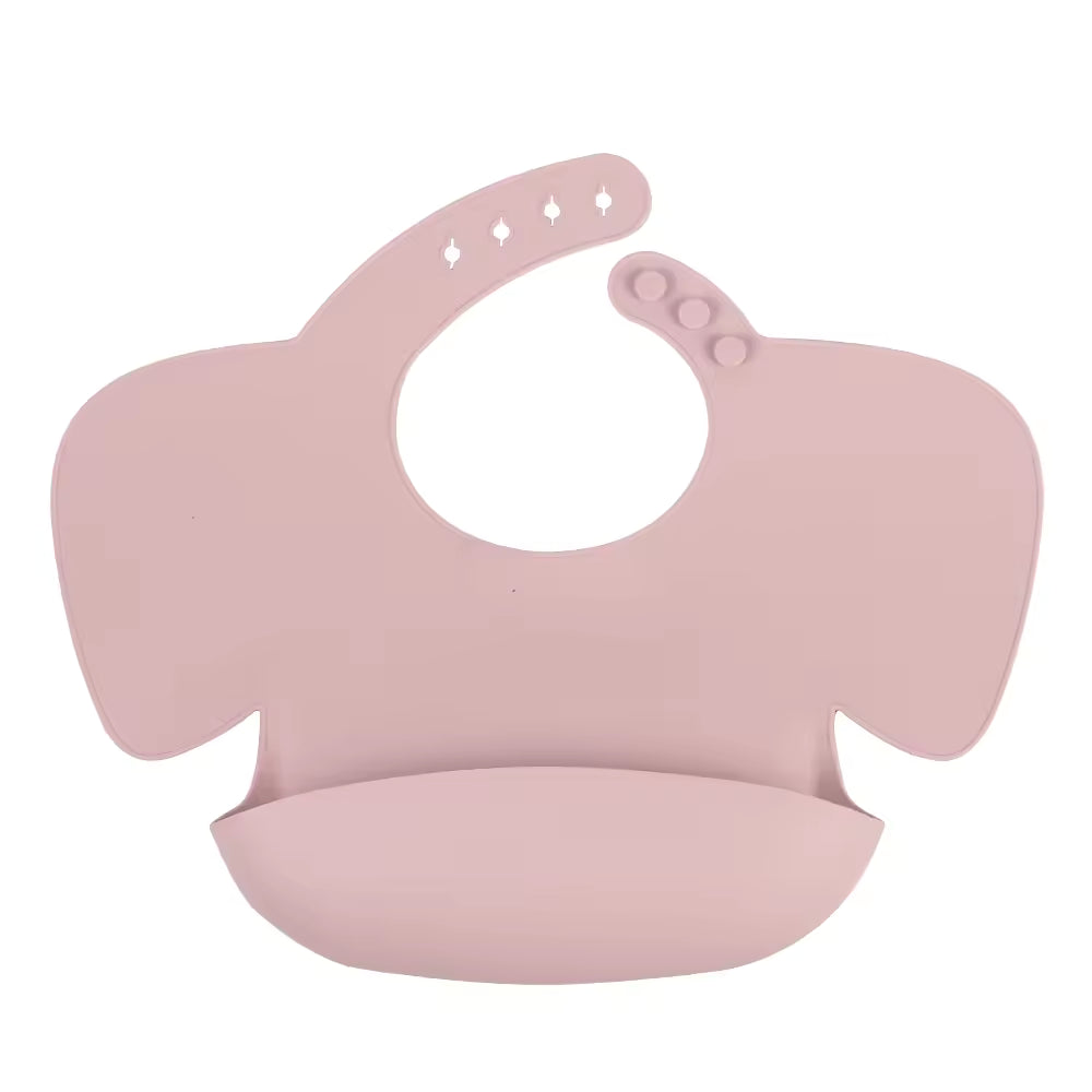 Liore Little Elephant Bib - Pink