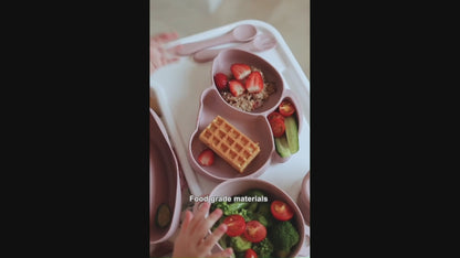 Silicon Bunny Plate - Pink