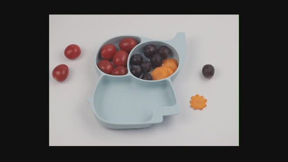 Elephant Plate - Blue